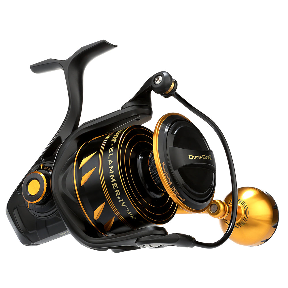 reels penn v shimano Penn SLAIV7500 Slammer IV Spinning Reel