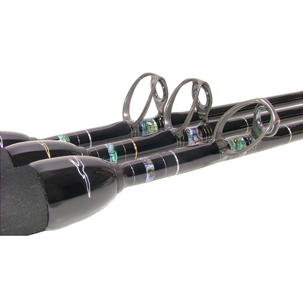 Black Bart Blue Water Pro 20-30 Pound Stand Up 2 Piece 6 Feet Trolling –