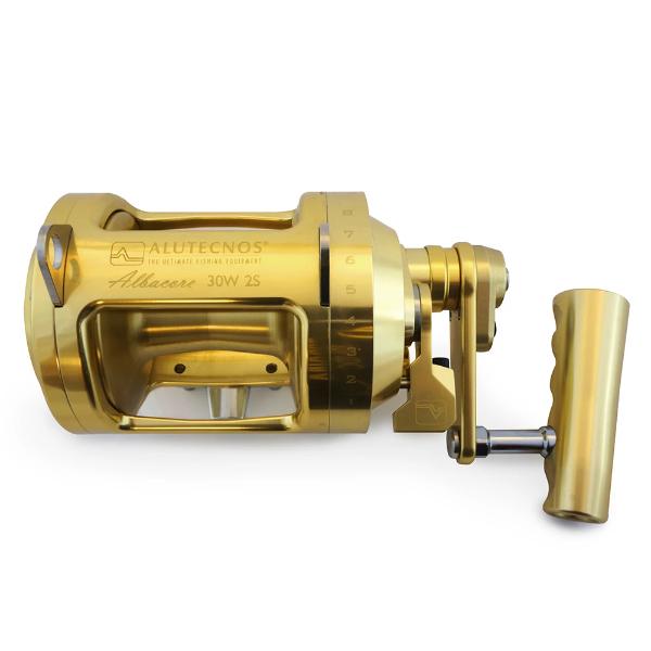 Alutecnos 30W 2S Two Speed Albacore Reel Gold Alutecnos 30W 2S Two Speed Albacore Reel Gold