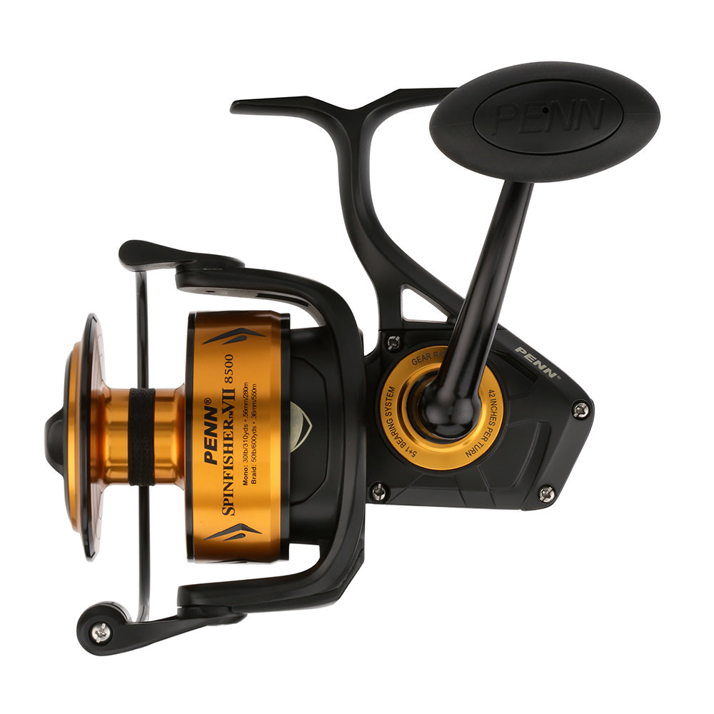 penn 9500 spinning reel Spinfisher V ensuring protection from waves and saltwater for the gearbox and drag system PENN SPINNING REELS. MODEL 9500SS