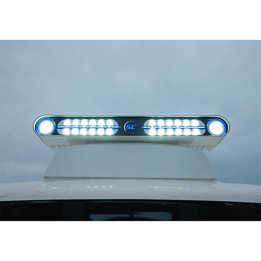 Shadow-Caster Eagle Ray LED Light Bar - Black Housing  Dual Optics [SCM-EAGLE-RAY-BK]