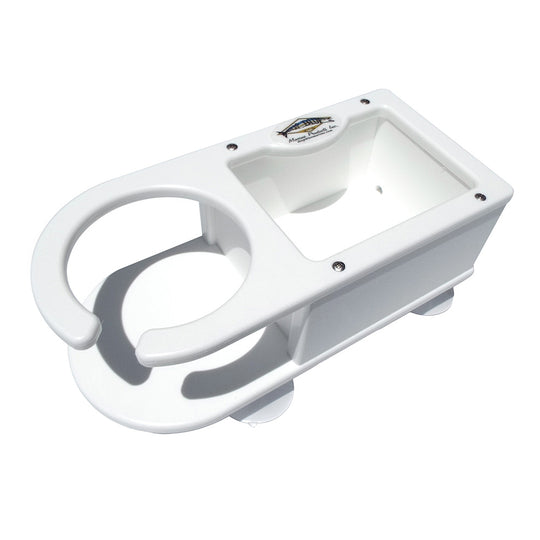Deep Blue Marine MB-1 Single Cup Holder w/Storage [MB-1]