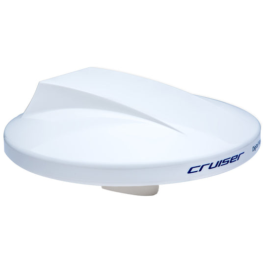 Scout Cruiser 10" White TV Antenna Omnidirectional w/20M, 75 ohms, Cable [PF AN NTV001]