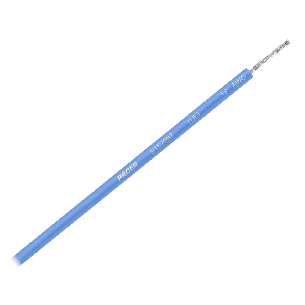 Pacer Blue 18 AWG UL Marine Wire - 25&