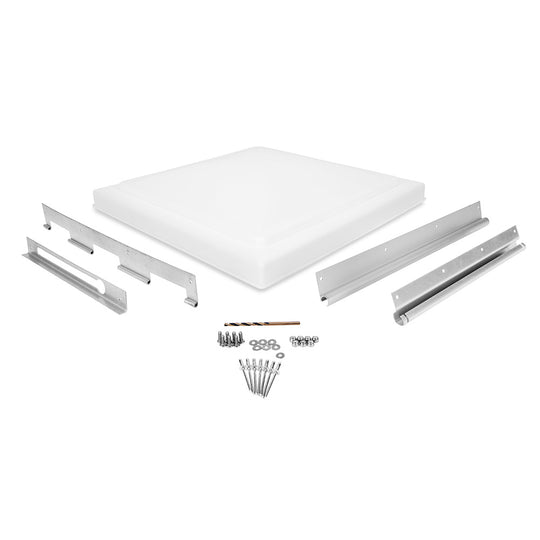 Camco Universal RV Roof Vent Replacement Kit - Fits Standard 14" x 14" Vent Openings [40195]
