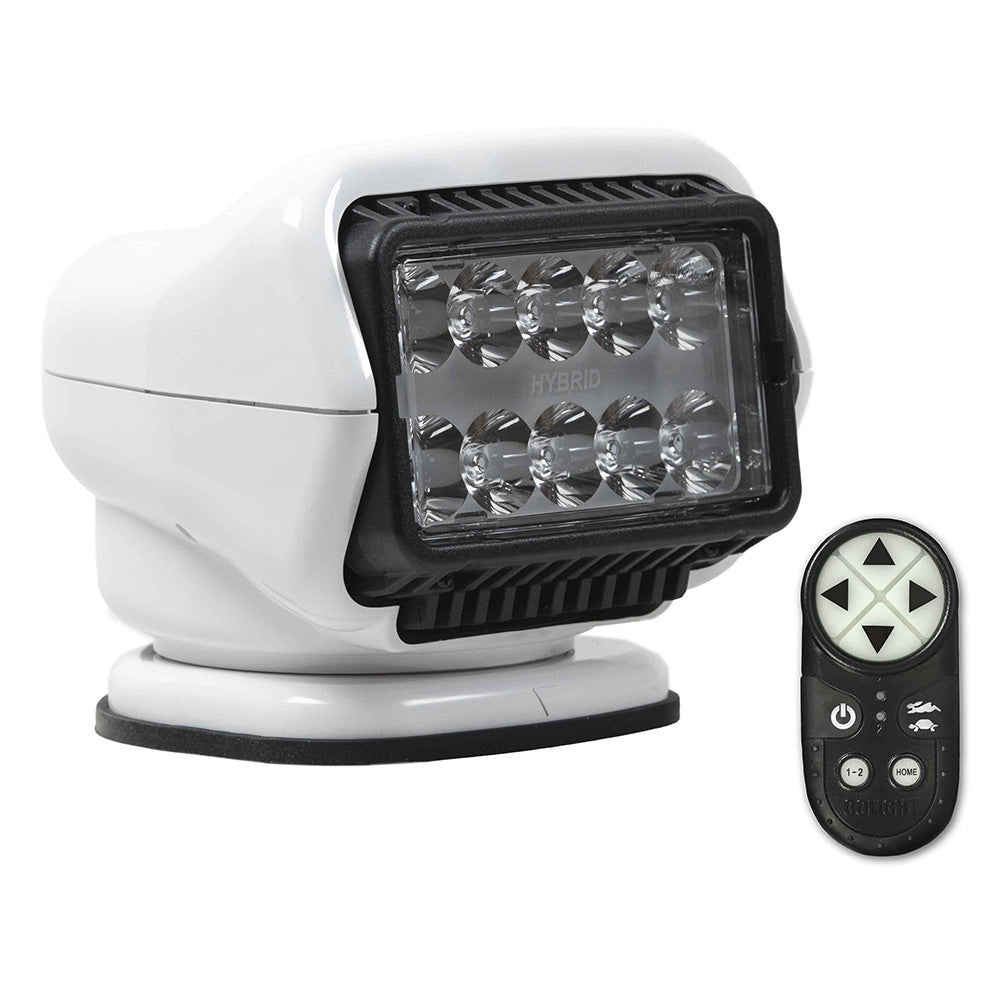 Golight Stryker ST Series LED Hybrid Light - Permanent Mount - Handheld Wireless Remote - 12V - White [30008ST]