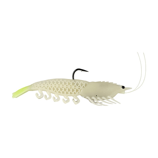 Berkley Powerbait Saltwater Shrimperor - 5" - Glow/Chartreuse [1656271]