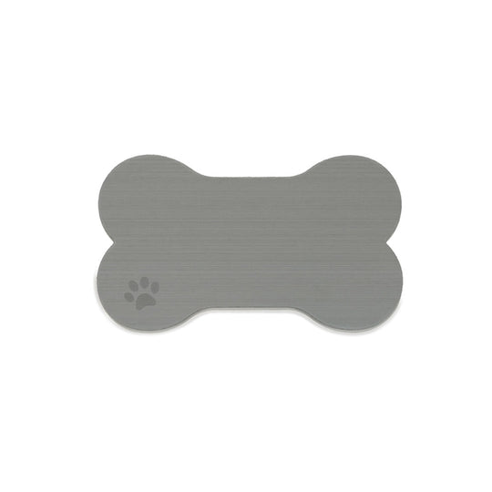 SeaDek Dog Bowl Mat - Storm Grey/Black - Small - 12" x 21" [62713-90837]