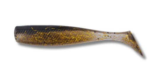 Quiver Shad 4 inch 5/pk with 1/4 oz Vudu Jig Head