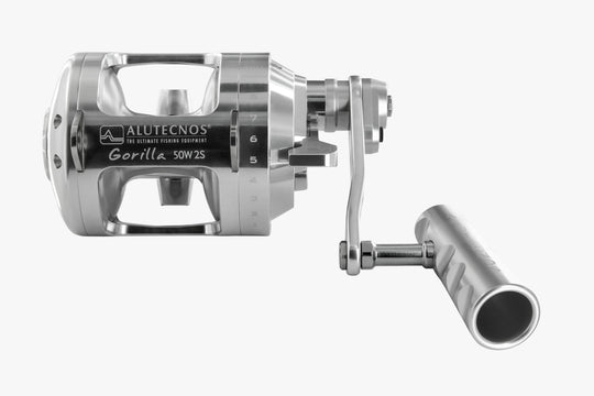 Alutecnos Albacore Reel Two Speed Gorilla 50W 2S - Silver