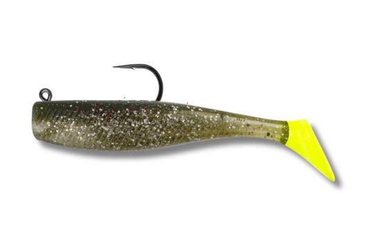 Vudu Rigged Quiver Shad 4 inch 1/4 oz 2/pk
