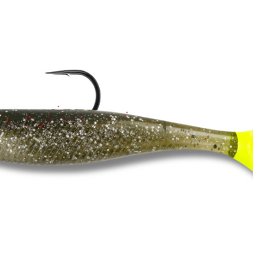 Vudu Rigged Quiver Shad 4 inch 1/4 oz 2/pk