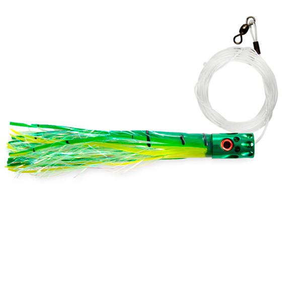 Billy Baits, Magnum Turbo Whistler Rigged & Ready, 2 oz / 56.6 g Head, 7/0 Mustad Hook, AFW Swivel, 100 lb / 45.3 kg Grand Slam Mono Line, 6 ft / 1.8 m