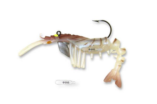 Vudu Shrimp Rattler 3.5 inch 1/4 oz (2/pk)