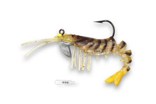Vudu Shrimp Rattler 3.5 inch 1/4 oz (2/pk)
