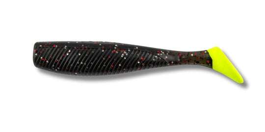 Quiver Shad 4 inch 5/pk with 1/4 oz Vudu Jig Head