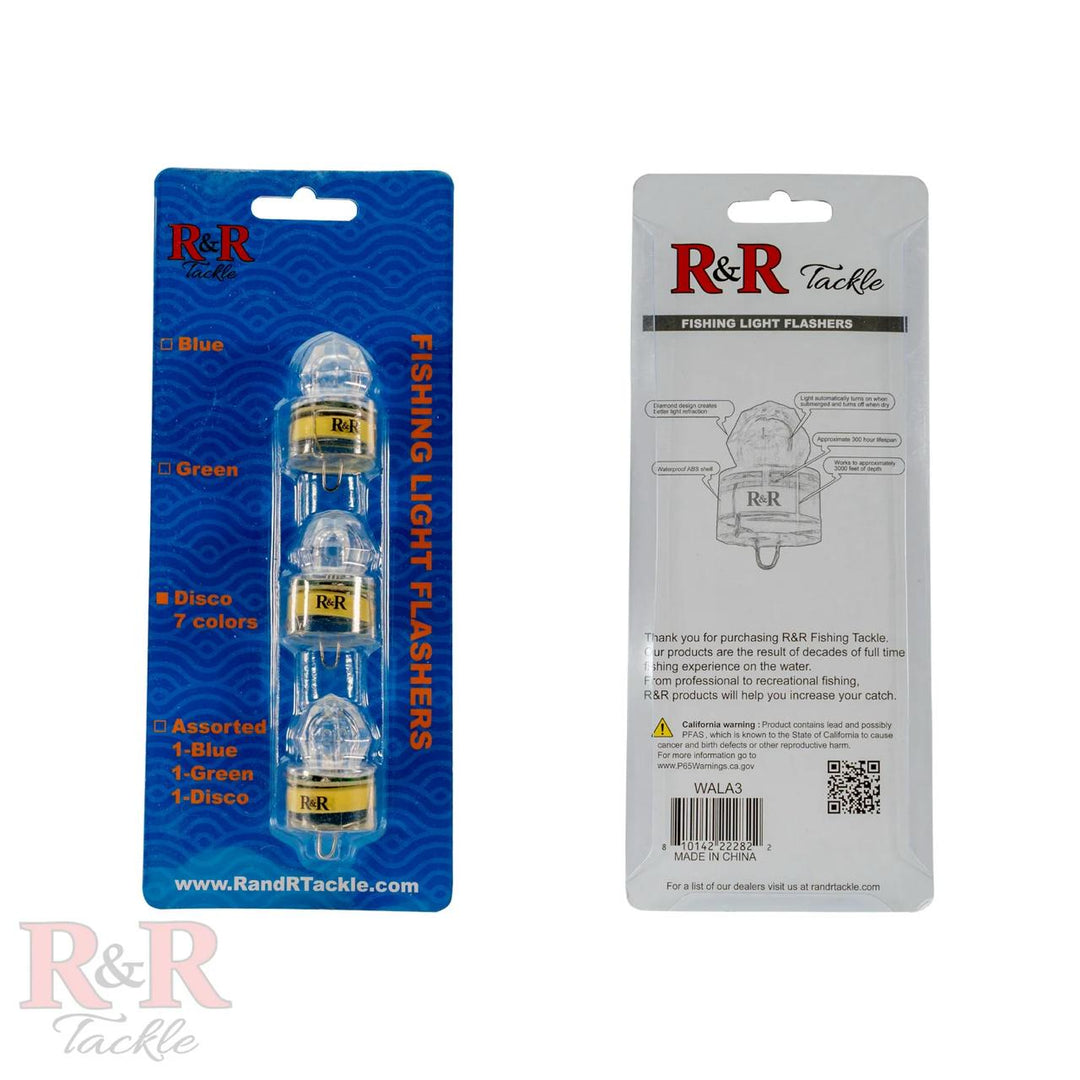 R&R Tackle Deep Drop Water Activated Lights