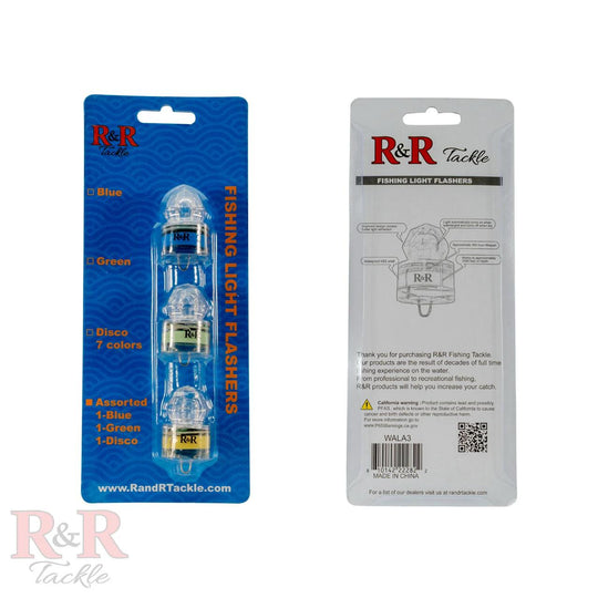 R&R Tackle Deep Drop Water Activated Lights