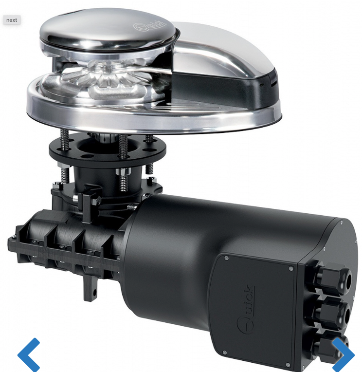 Quick Prince DP3 1012 Windlass - 1000W - 12V - 8mm (5/16") Gypsy