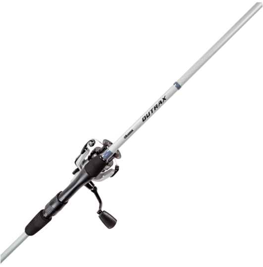 Okuma Outrax 8'0" Medium Spinning Combo – 4000 Reel (Powder Blue)