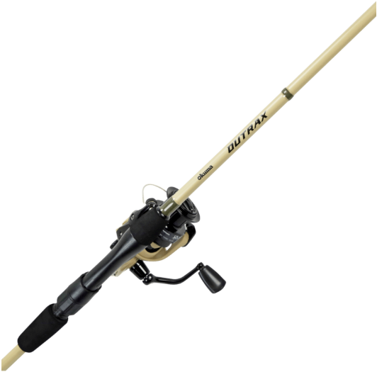 Okuma Outrax 6'6" Medium Spinning Combo – 3000 Reel (Sand)