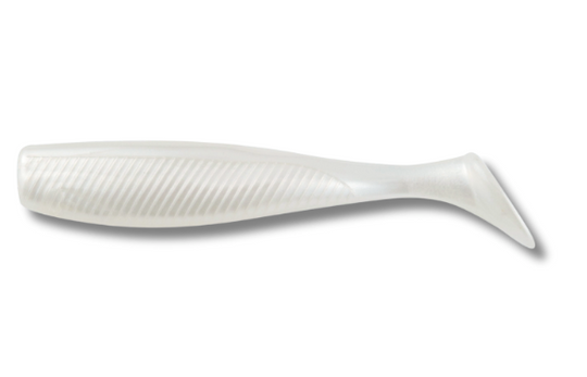 Quiver Shad 4 inch 5/pk with 1/4 oz Vudu Jig Head
