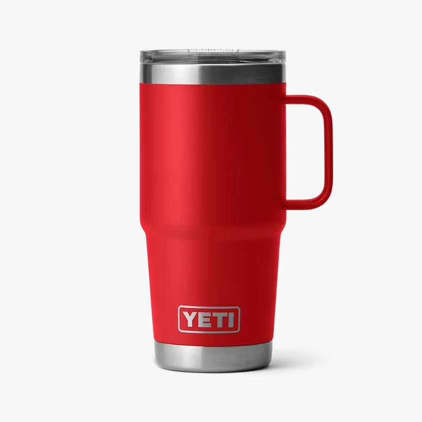 Yeti Rambler 20 Ounce Travel Mug - Rescue Red