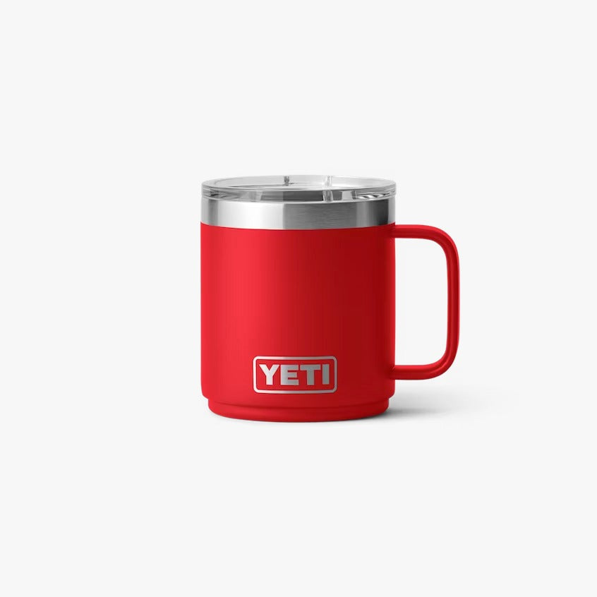 Yeti Rambler 10 Ounce Stackable Mug - Rescue Red