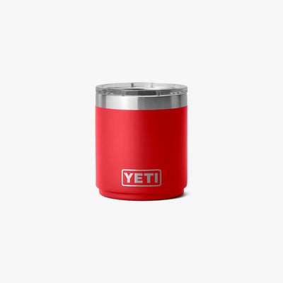Yeti Rambler 10 Ounce Stackable Lowball - Rescue Red