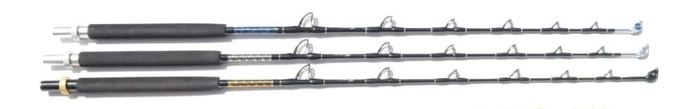 Custom Made Rod 20-50 Class Blue/Silver with Roller Tip