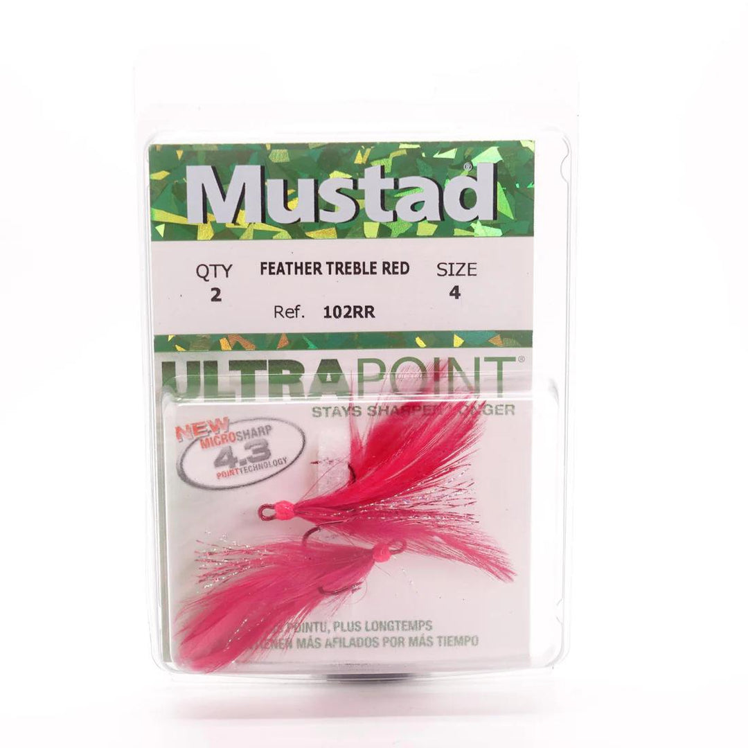 dressed fishing hooks Mustad Dressed Round Bend Treble Hook – Bulluna.com