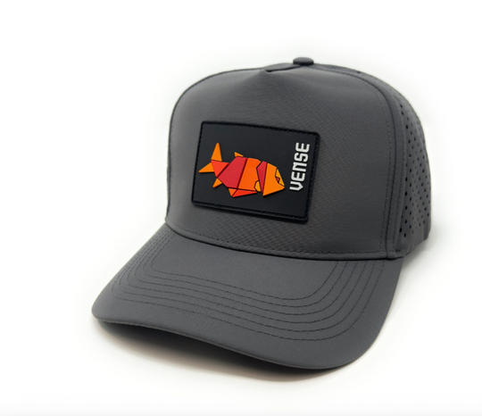 Vense Snapback Cap with Rubber Patch
