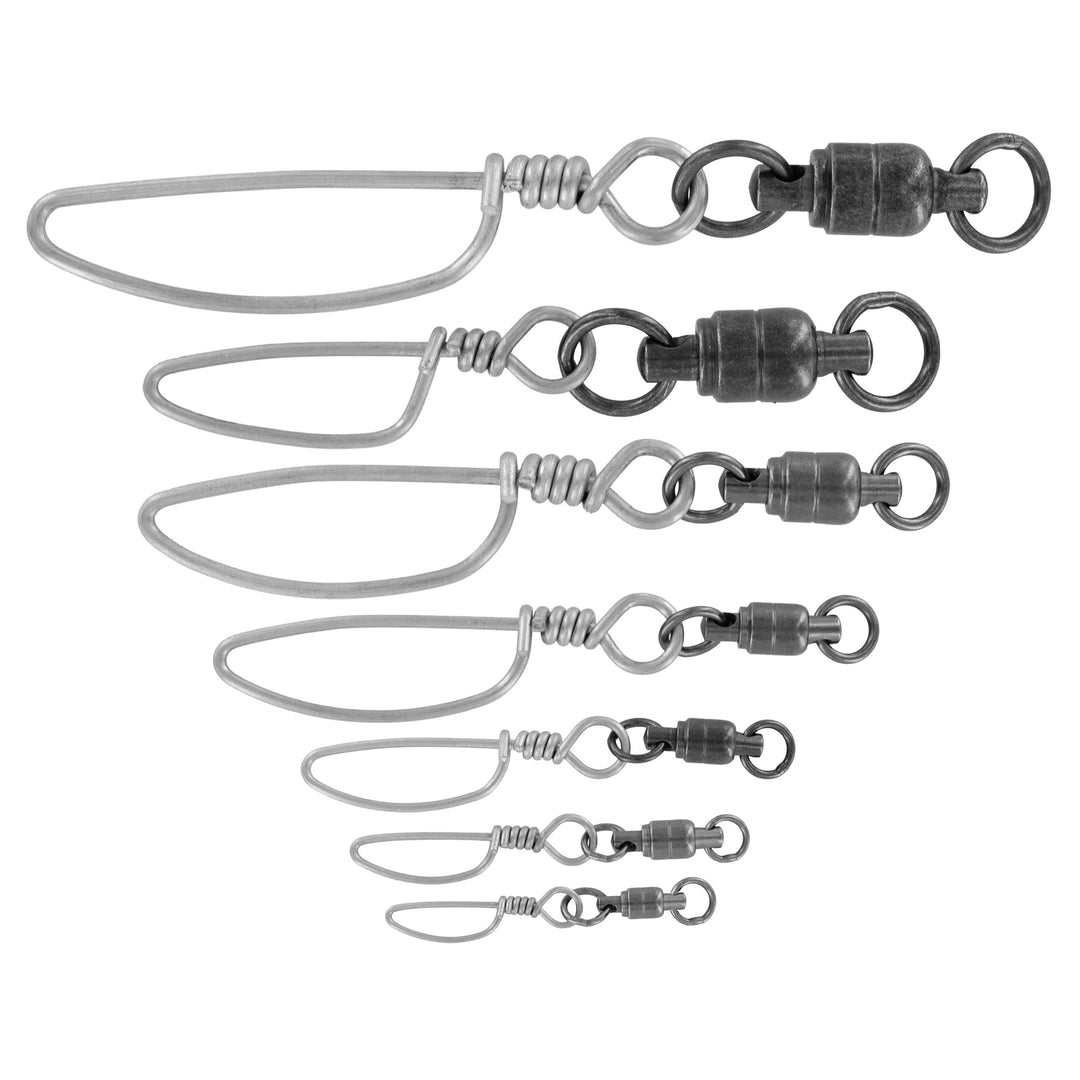 Diamond Rotary Ball Bearing Tournament Snap Swivels - 400 lb. Test - 10 pk.