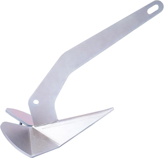 Yacht Boat Anchor Heavy Duty Triangular Anchor Wing Style Anchor Marine Wing Style Anchor - 21Lbs