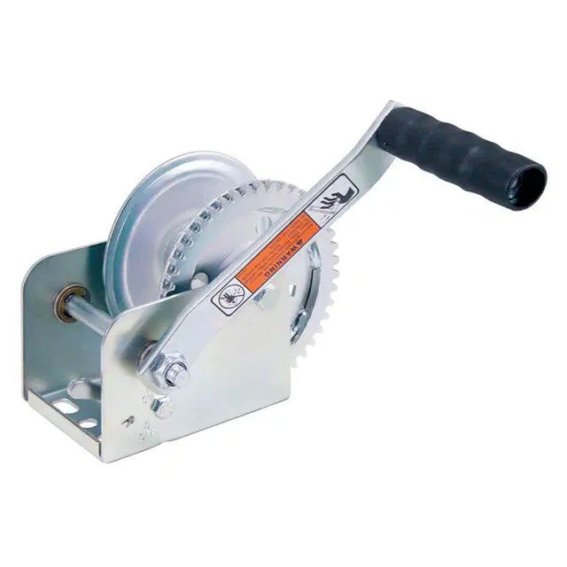 Single Speed Trailer Winch (1,100 lbs Capacity)