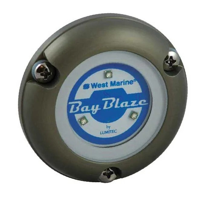 WEST MARINE Bay Blaze Underwater LED Light, 680 Lumen, Blue