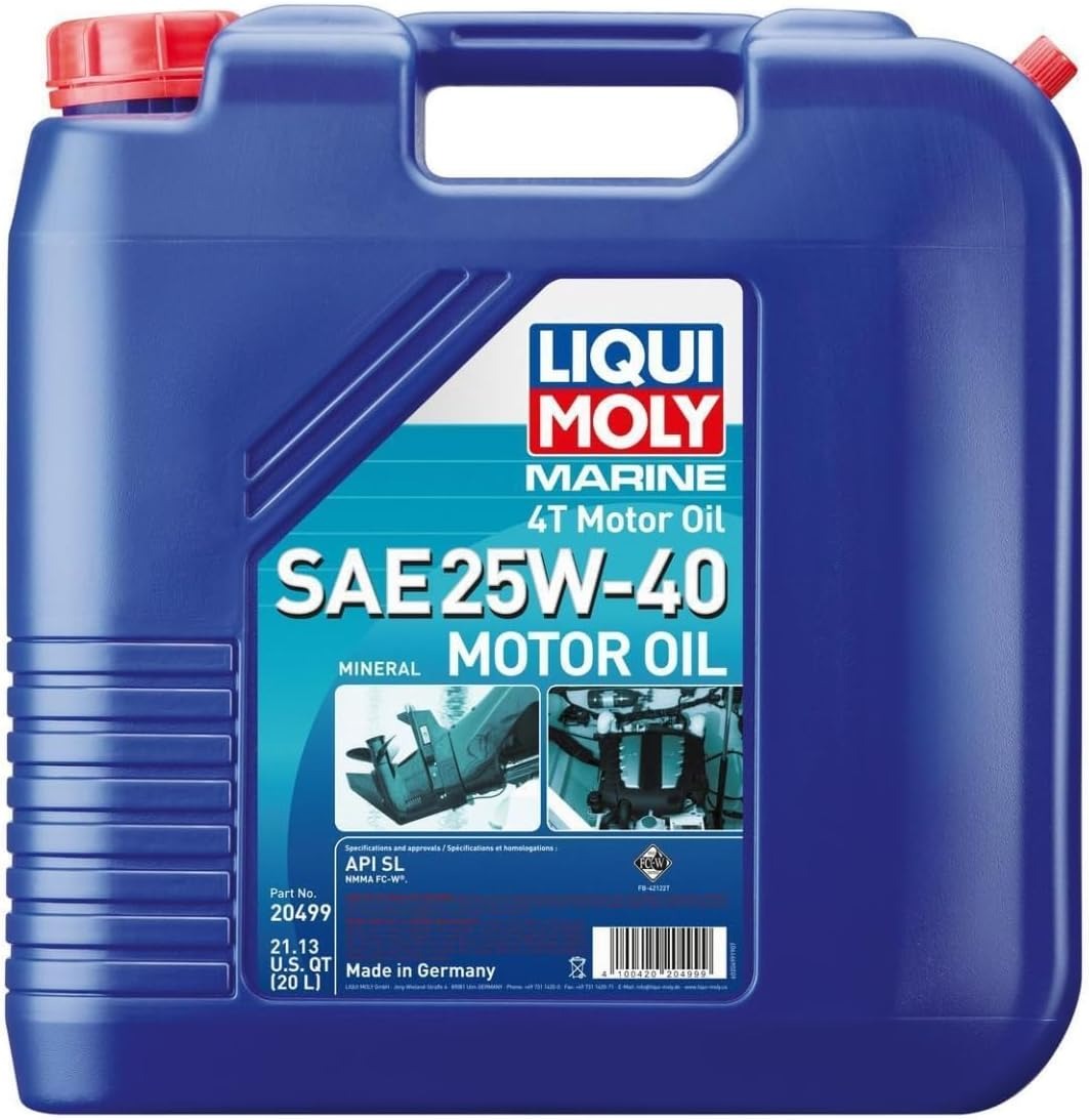 Liqui Moly 20499 25W-40 Marine 4T Motor Oil