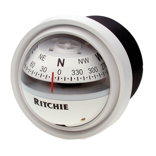 Ritchie V-57W.2 Explorer Compass - Dash Mount - White [V-57W.2] - Bulluna.com