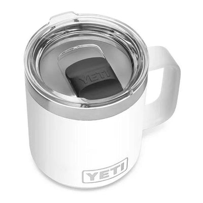 Yeti Rambler 10 Ounce Stackable Mug With Magslider Lid - White - Bulluna.com