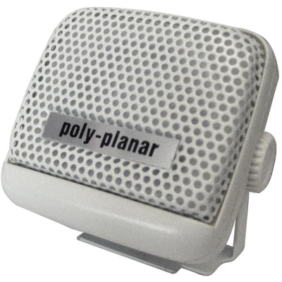 Poly-Planar VHF Extension Speaker - 8W Surface Mount - (Single) White [MB21W] - Bulluna.com