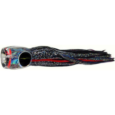 Black Bart Abaco Prowler Heavy Tackle Lure - Black Red/Purple Fleck