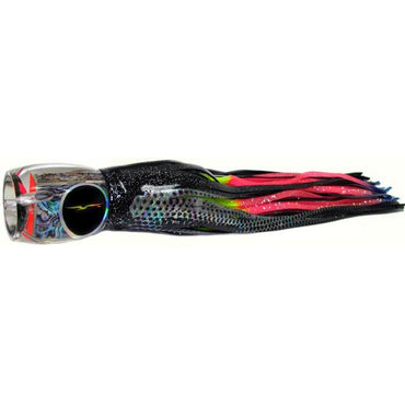 Black Bart Abaco Prowler Heavy Tackle Lure - Black Dot/Rainbow