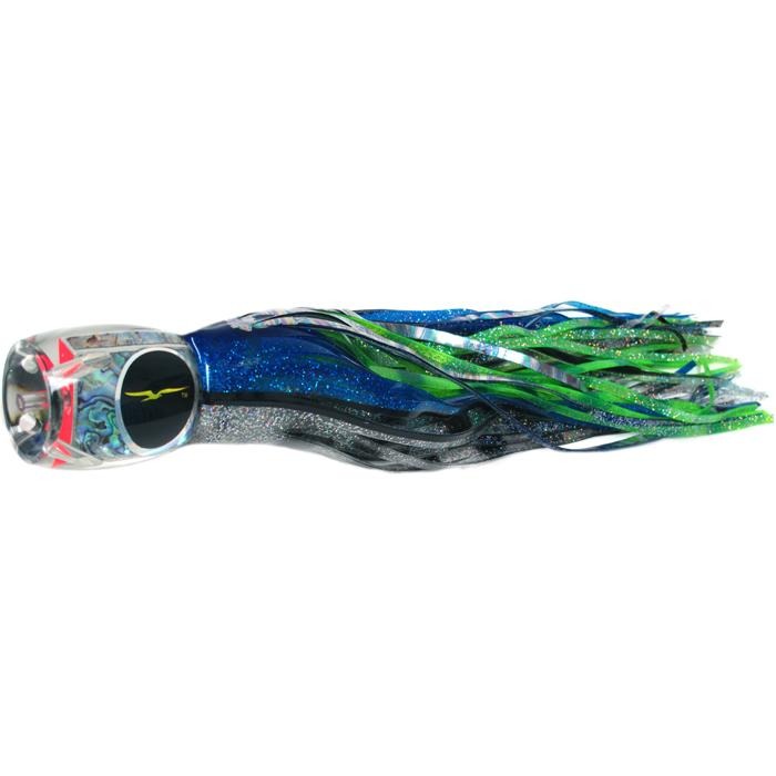 Black Bart Abaco Prowler Heavy Tackle Lure - Blue Yellow/Green Chartreuse - Bulluna.com