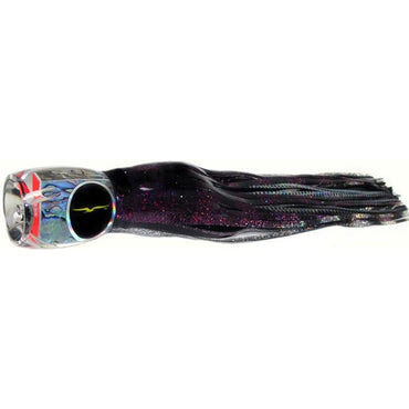 Black Bart Abaco Prowler Heavy Tackle Lure - Purple Black Dot