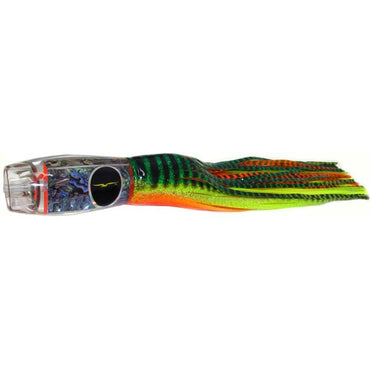 Black Bart Ascension ProJet Heavy Tackle Lure - Green Orange Tiger/Orange Yellow Tiger