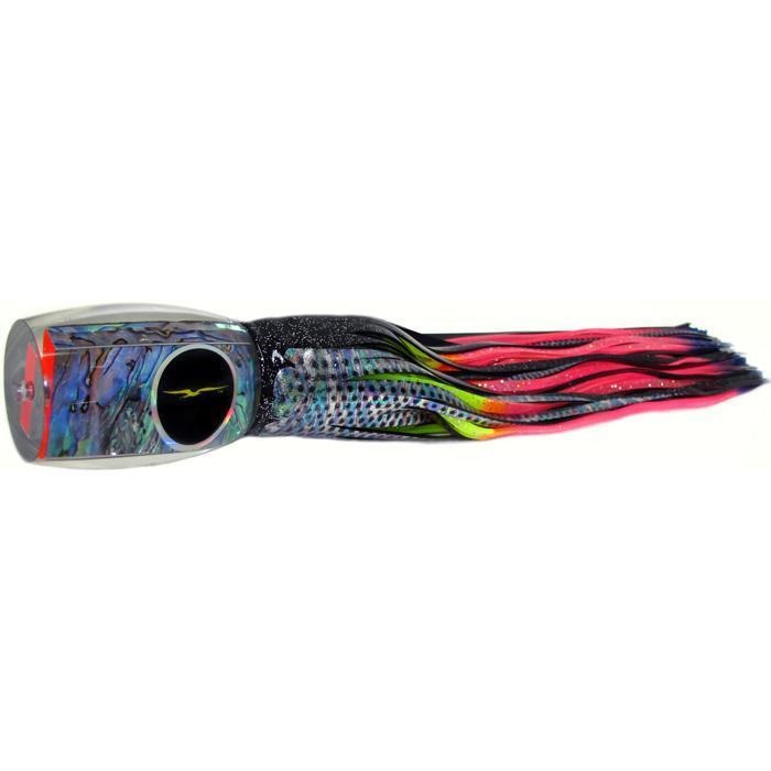 Black Bart Grander Candy Heavy Tackle Lure - Black Dot/Rainbow - Bulluna.com
