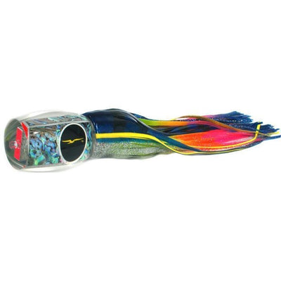 Black Bart Grander Candy Heavy Tackle Lure - Blue Yellow/Rainbow - Bulluna.com