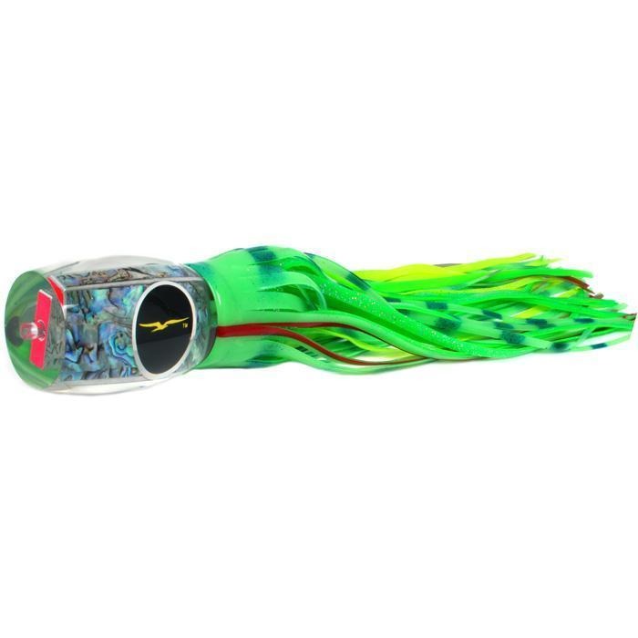 Black Bart Grander Candy Heavy Tackle Lure - Glow/Green Chartreuse - Bulluna.com