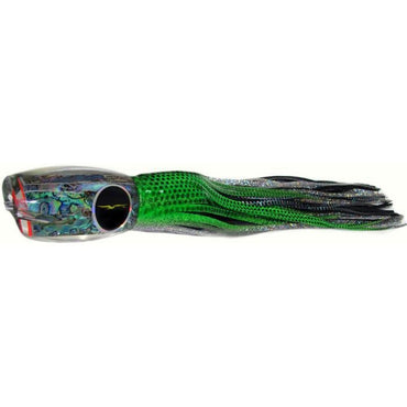 Black Bart Blue Breakfast Heavy Tackle Lure - Green/Black Dot