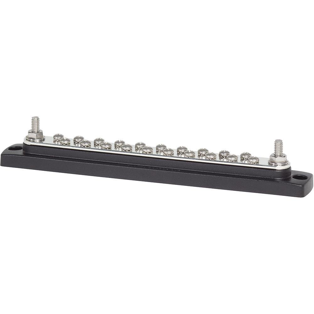 Blue Sea 2302 150AMP Common BusBar 20 x 8-32 Screw Terminal [2302] - Bulluna.com